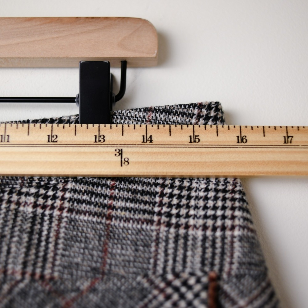 Bagatelle Collection Plaid Skirt M Brown Dark Academia Y2K‎ Preppy Houndstooth - Picture 4 of 7
